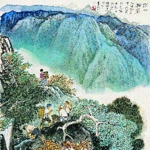 月影湖畔小城老街上的头像
