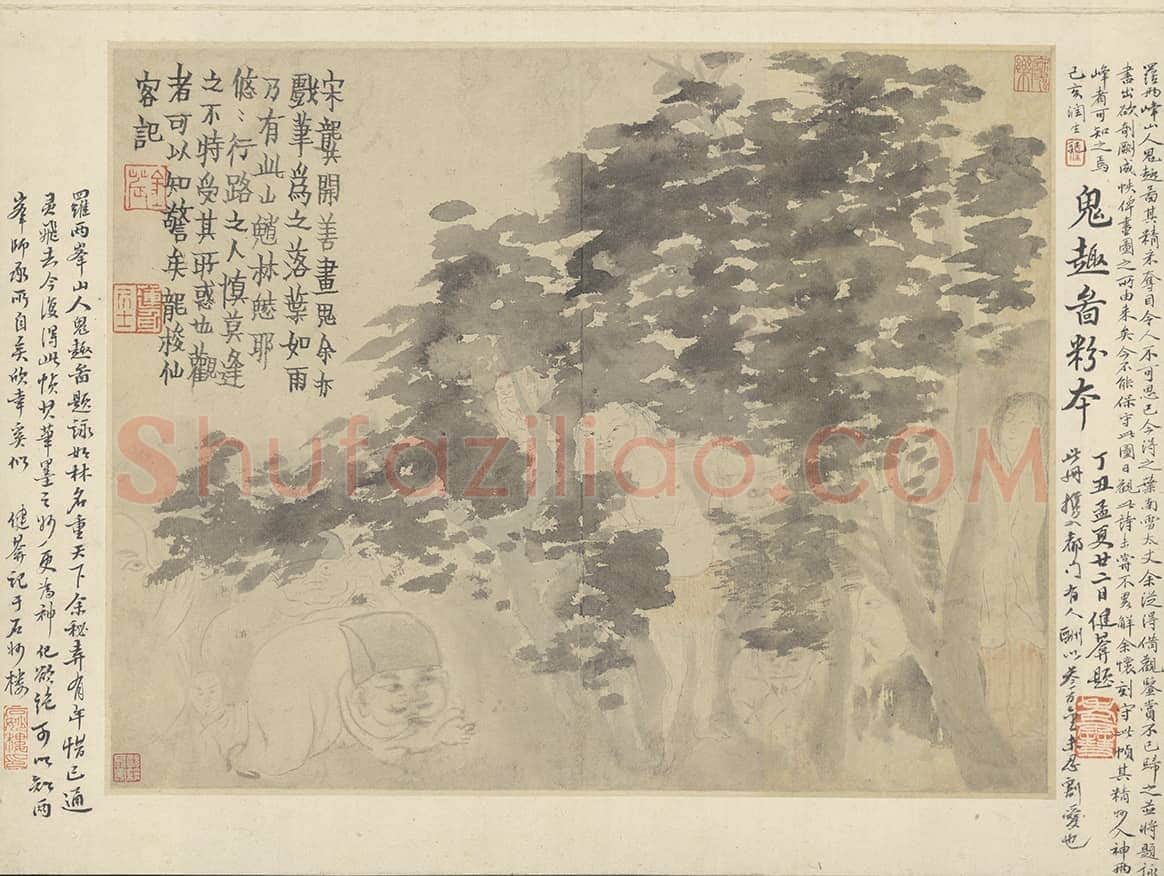 金农山水人物册 | 故宫绘画藏品