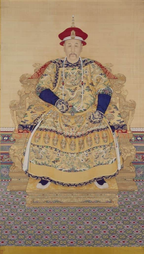 雍正朝服像轴 | 故宫绘画藏品