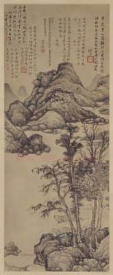 沈周为惟德作山水图轴 | 故宫绘画藏品