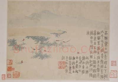 金农人物山水图册 | 故宫绘画藏品