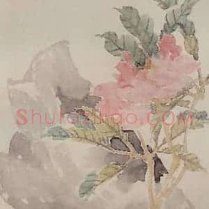 清代 任颐《花鸟图册》国画花鸟作品图片赏析