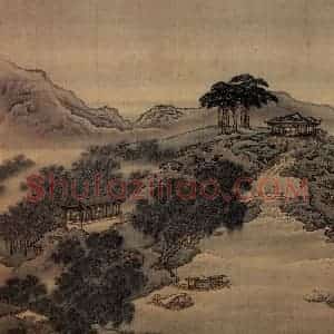 清代 袁耀《扬州四景》国画山水作品图片赏析