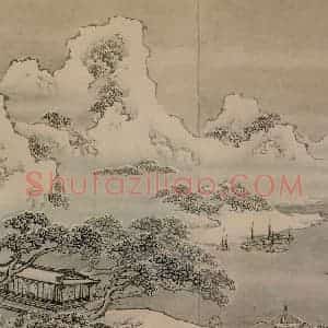 清代 袁耀《山水册》国画山水作品图片赏析