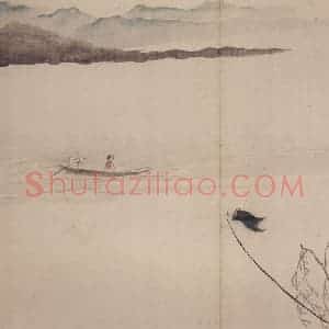 清代 罗聘《山水花卉册》国画花鸟作品图片赏析