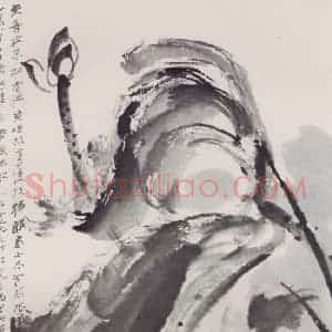 近现代 张大千《喜浪摇荷》国画花鸟作品图片赏析