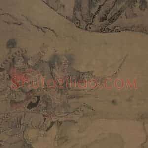 宋朝《搜山图》国画综合作品图片赏析