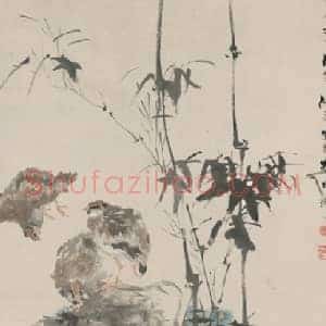 任颐四季平安图轴