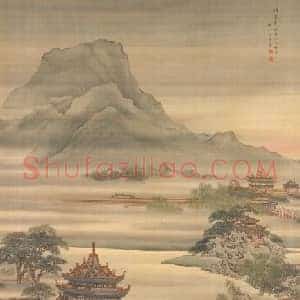 袁耀汉宫春晓图轴