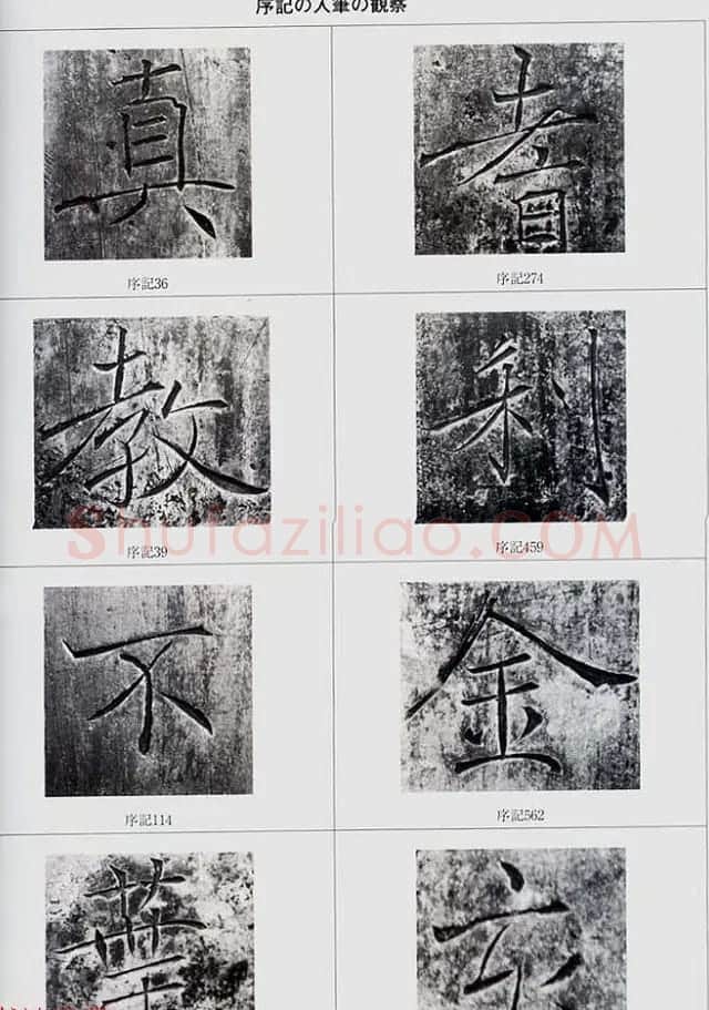 荒金大琳编著《褚遂良雁塔圣教序扩大观察记录》 | 毛笔楷书字帖