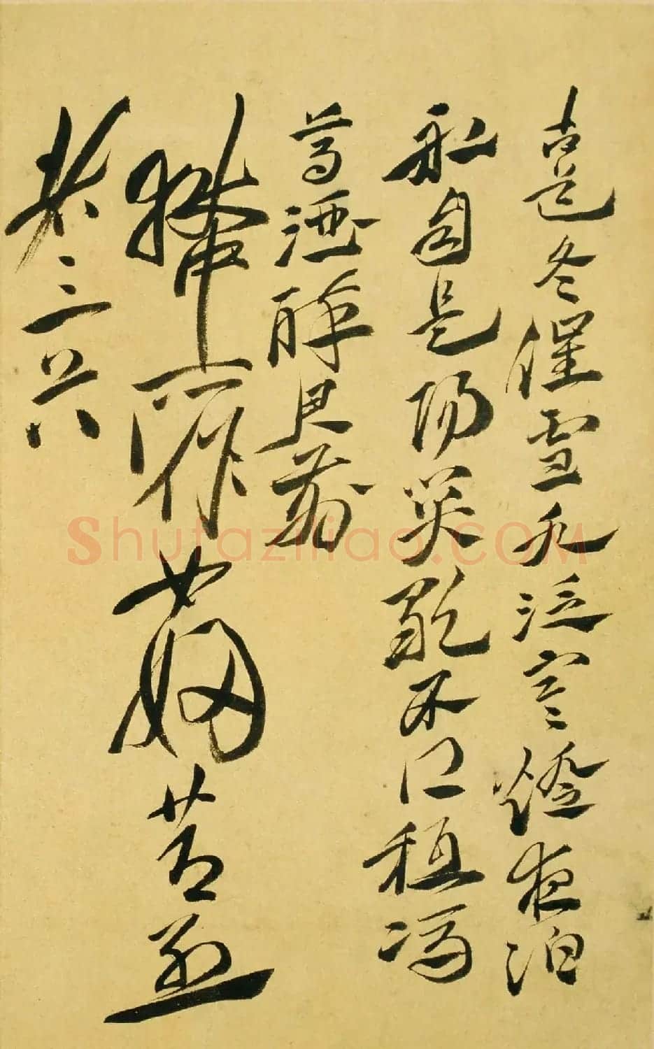 明代徐渭47岁书法《自书诗文》册 | 名家书法作品赏析