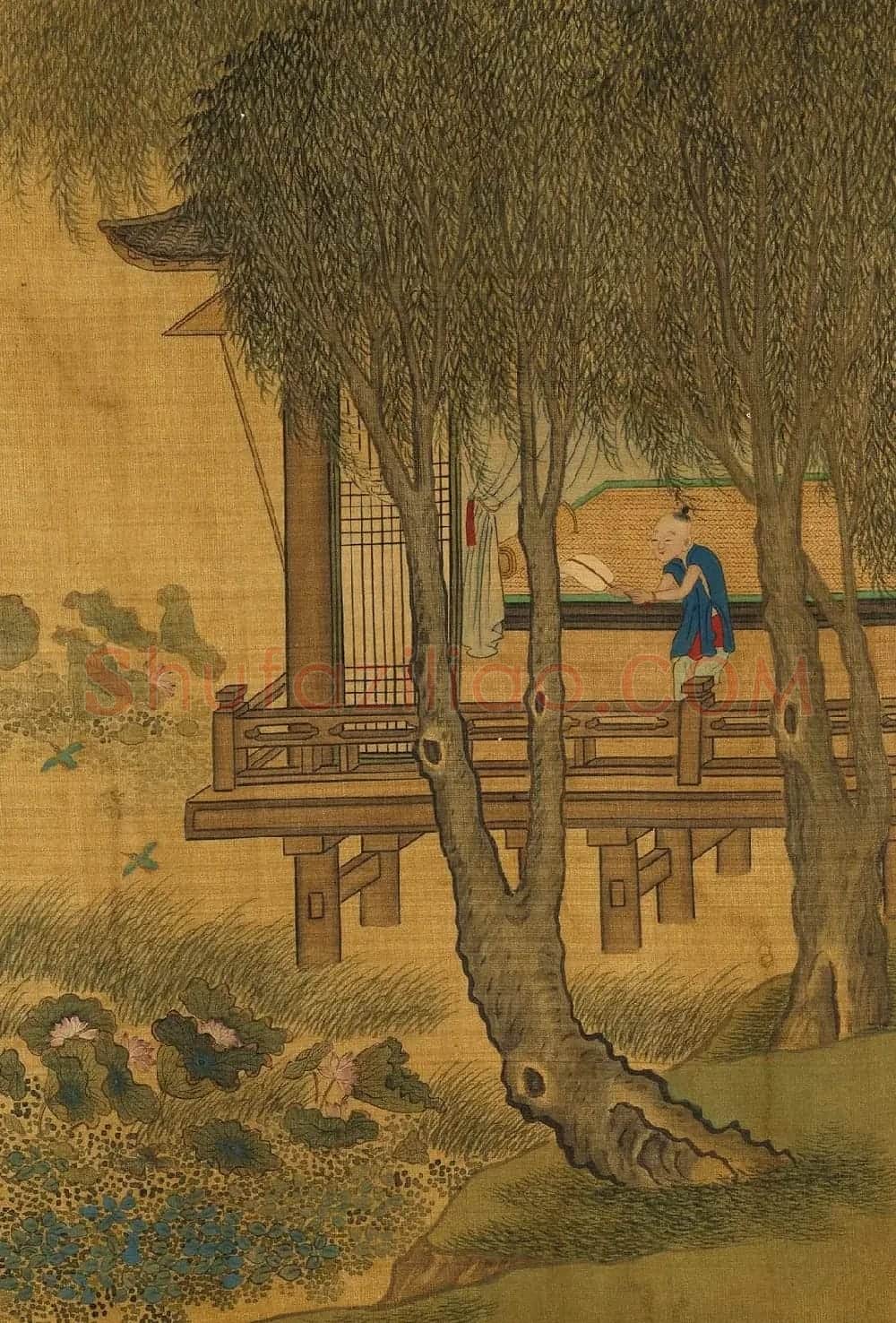 文徵明隶书许初行书合题《纯孝图》 | 传世书法作品欣赏