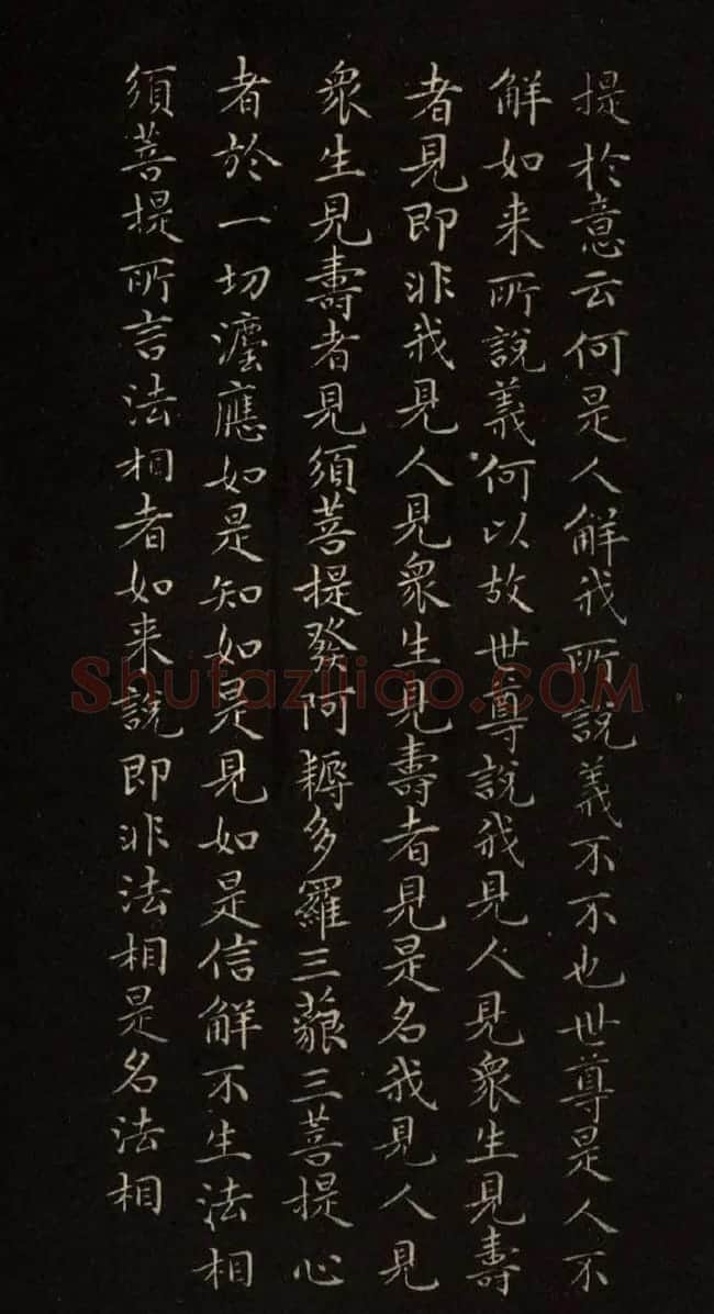 赵文敏法书《赵孟頫金刚经》 | 书法名家作品鉴赏