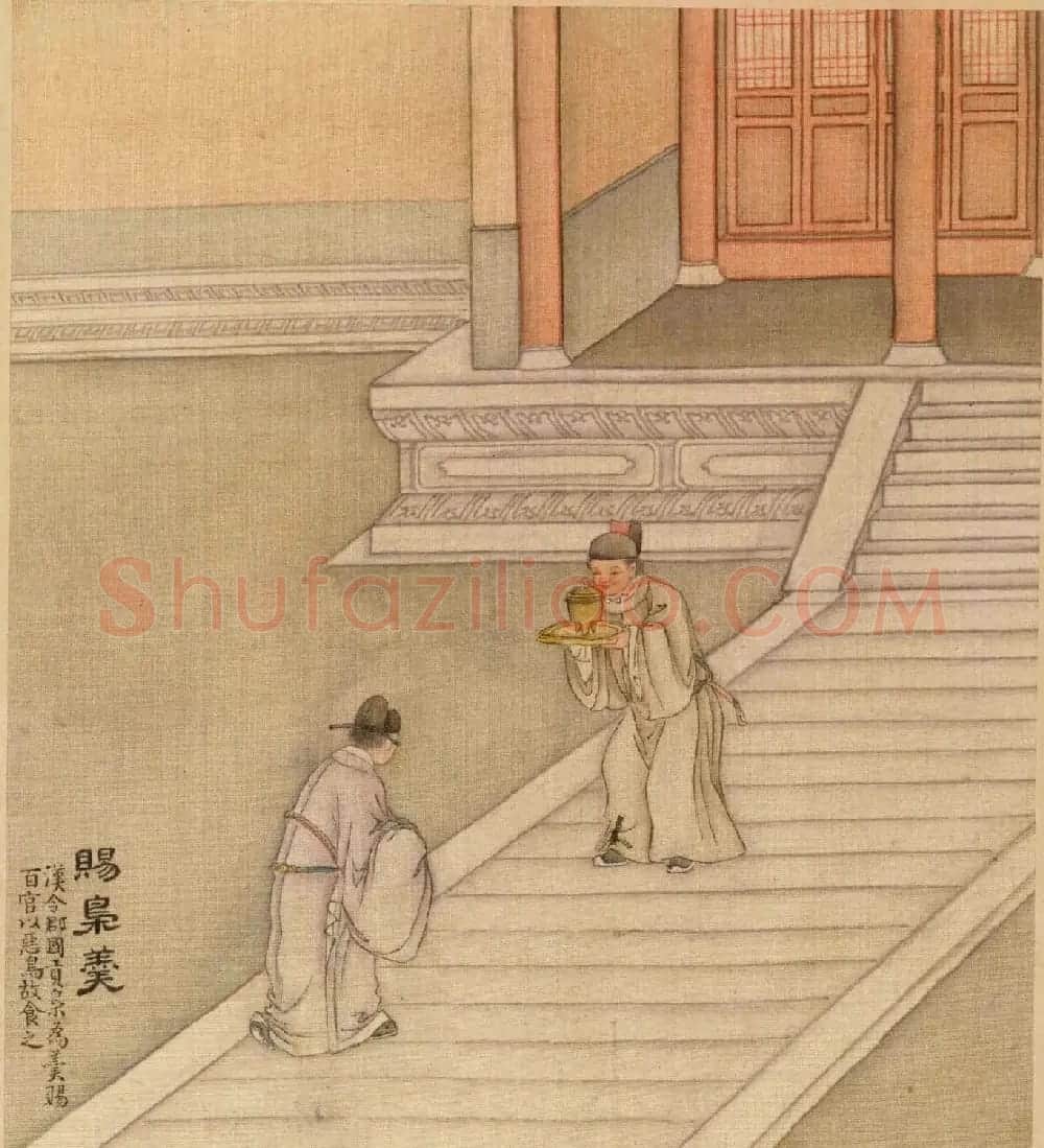清代画家徐扬绘《端阳故事图册》 | 传世书法作品赏析