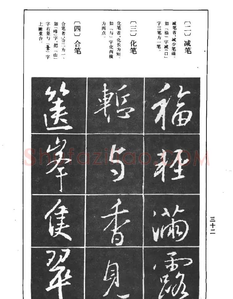 《王羲之行书结构习字帖》图片37张 | 毛笔行书字帖