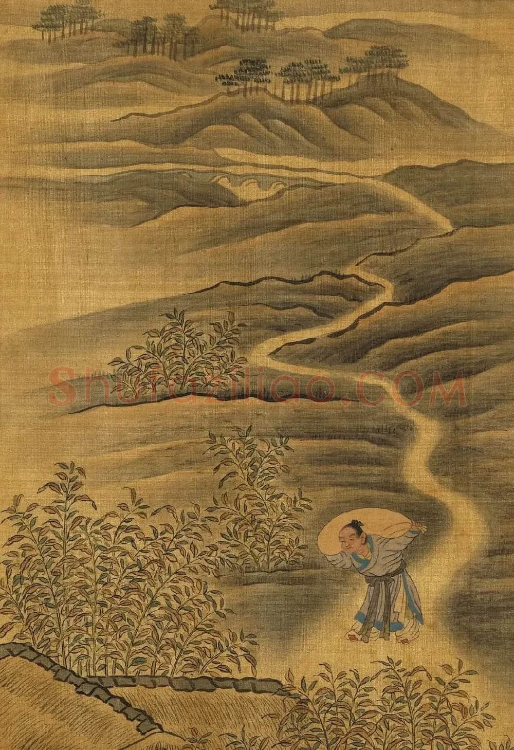 文徵明隶书许初行书合题《纯孝图》 | 传世书法作品欣赏