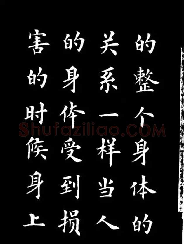 卢中南楷书《欧体简化字雷锋名言字帖》 | 毛笔楷书字帖