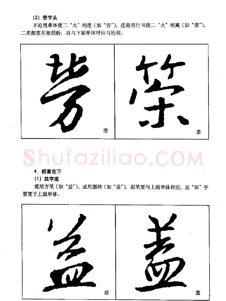 《王羲之行书入门》书法字帖结体篇 | 毛笔行书字帖