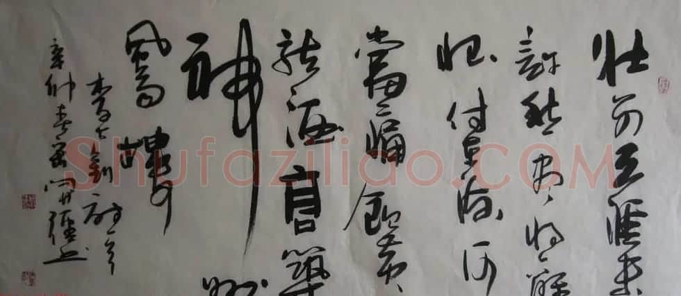 著名书画家宋开强草书书法作品欣赏 | 书法作品赏析