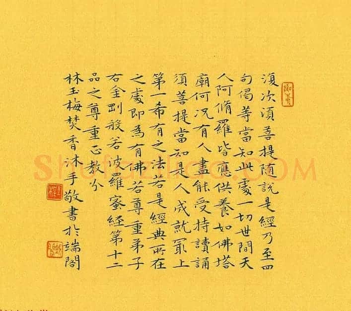 漳州市女书法家林玉梅小楷金刚经 | 书法作品赏析
