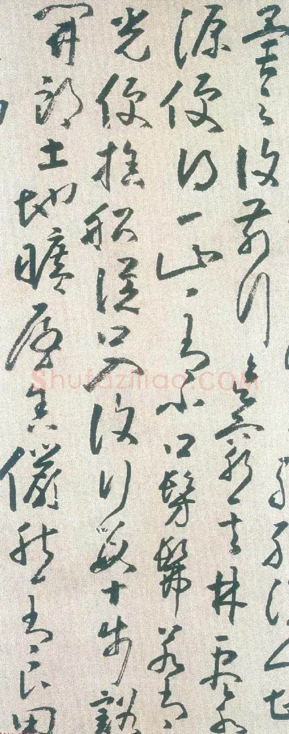 清代黄慎77岁草书欣赏《桃花源记》 | 书法名家作品鉴赏
