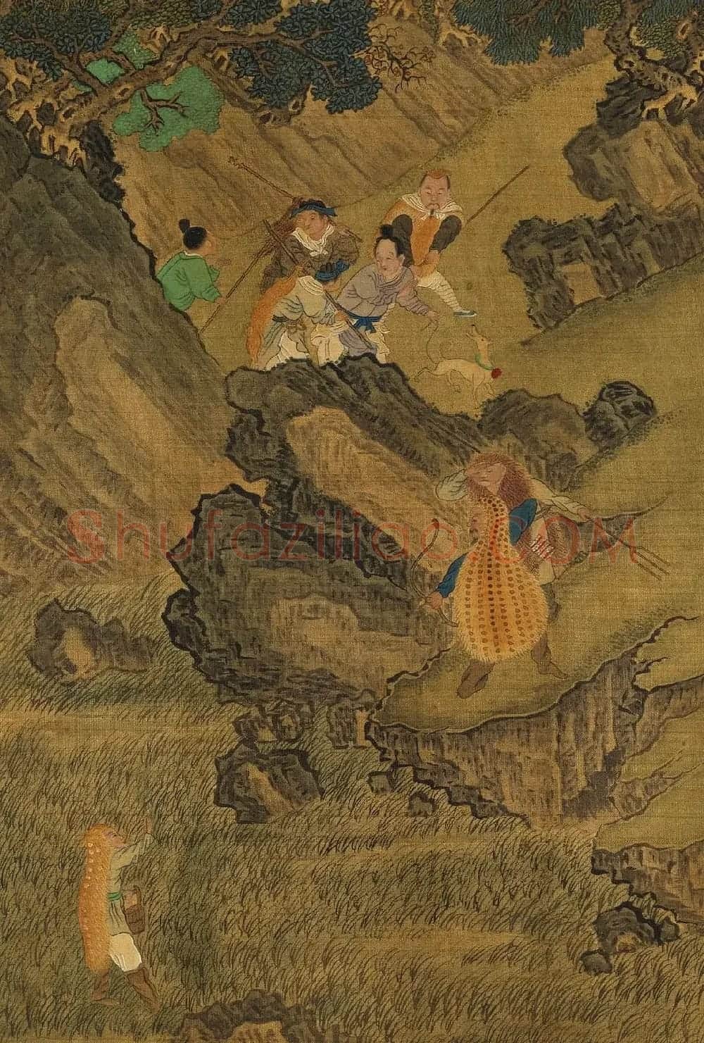 文徵明隶书许初行书合题《纯孝图》 | 传世书法作品欣赏