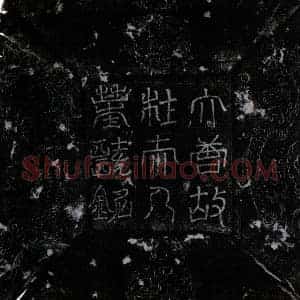 唐代 楷书墓志拓片《唐李郧夫人杜氏墓志》高清图片欣赏