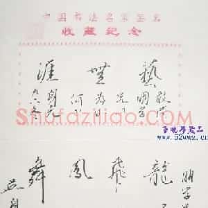 吴身元书法题签:龙飞凤舞