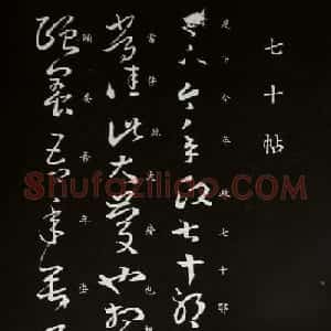 王羲之草书作品欣赏《七十帖》
