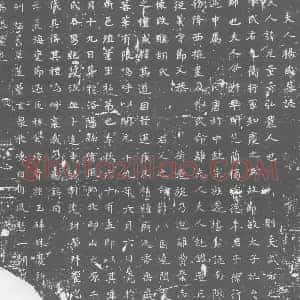 唐代 楷书墓志拓片《大唐故江王息故澧州刺史广平公夫人杨氏墓志》高清图片欣赏