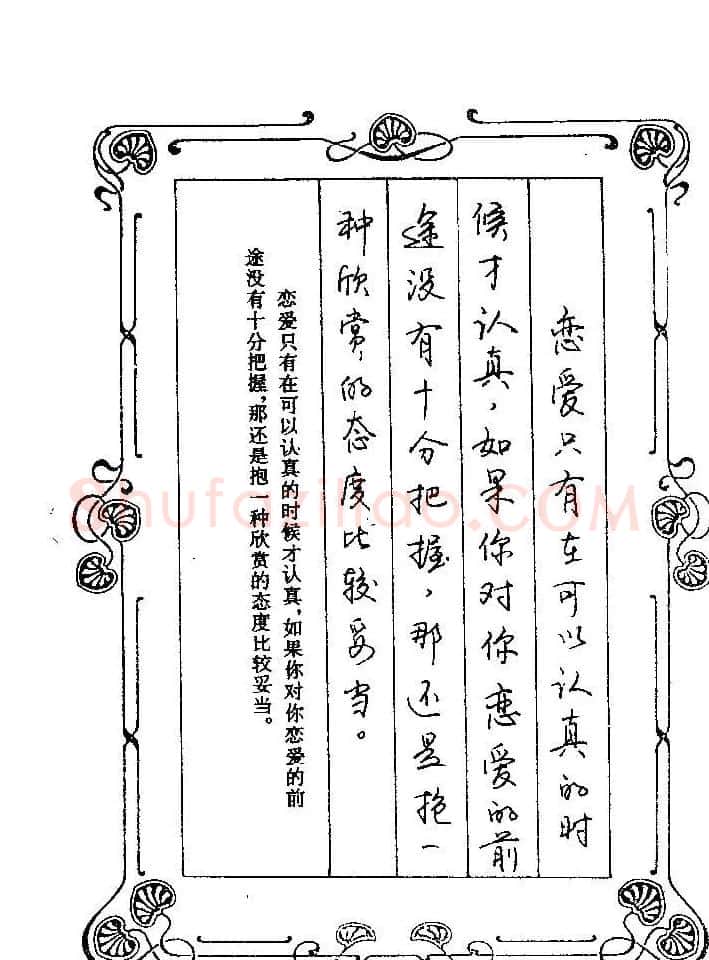 赵忱硬笔书法字帖《罗兰小语钢笔书法》 | 钢笔书法字帖