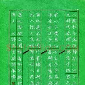 蔚陆军(成人组 银奖)硬笔书法大赛 获奖作品图片欣赏