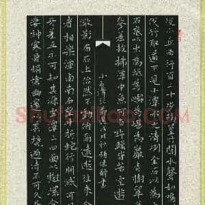 赵伟静(成人组)硬笔书法大赛 入围作品选登图片欣赏
