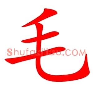 毛