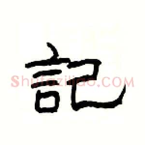 記